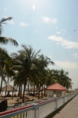 Plage de Mahäbalipuram (Tamil Nadu-Inde)