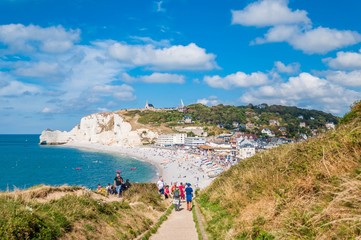 Etretat, Normandie, France.