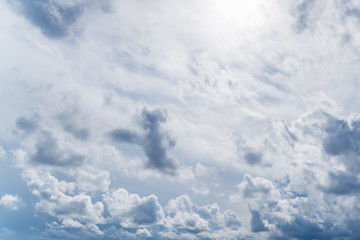 Cloudy sky, background