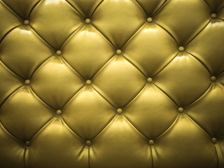 Closeup of Natural Gold leather texture with in the shadow