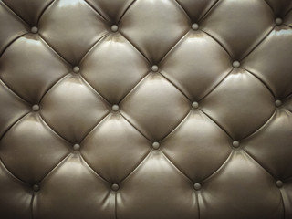 Closeup of Natural brown leather texture with in the shadow