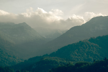 Mountains and forests of Slovenia