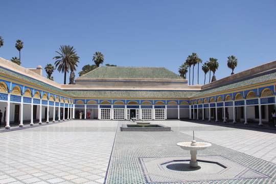 Bahia Palace in Morocco