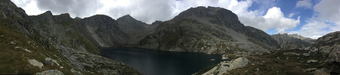 vue panoramique de montagne