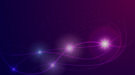 Fototapeta na wymiar Abstract vector bright purple background