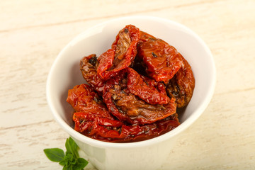 Dried tomato in olive oil