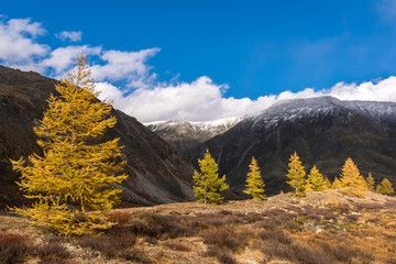 Beautyful mountains on the Utragiyn-dava pass