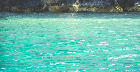 Fototapeta na wymiar Croatian turquoise water