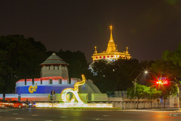 Mahakan Fort built for protect the royal city of Bangkok.