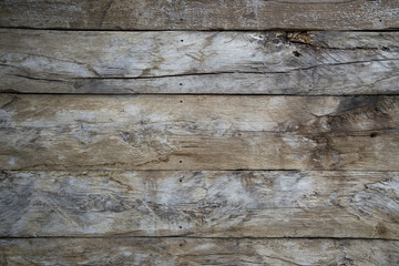 Naklejka premium Weathered wood background