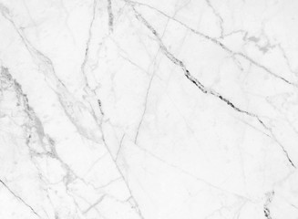 Fototapeta premium White marble in natural pattern for background and design.