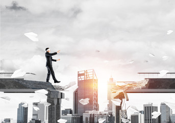 Hidden risks and dangers concept.