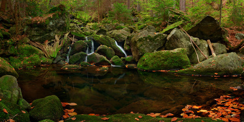 Weisse Regen waterfall