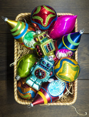 Beautiful Vintage Christmas Baubles