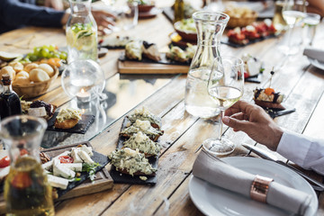 Outdoor Dinner Table