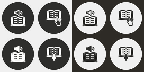 Book - vector icon.