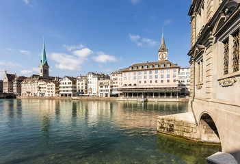 Zurich riverside