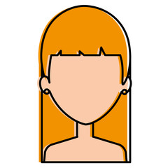 beautiful woman shirtless avatar character