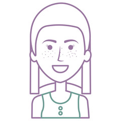 beautiful woman avatar character