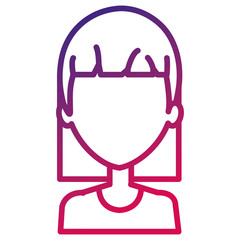 beautiful woman avatar character