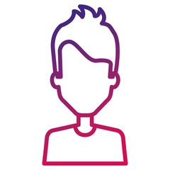 young man avatar character