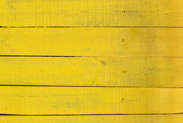 Yellow natural painted wood texture and background.