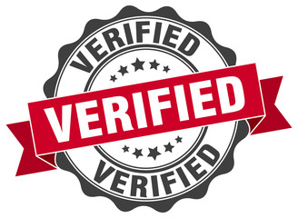Fototapeta premium verified stamp. sign. seal