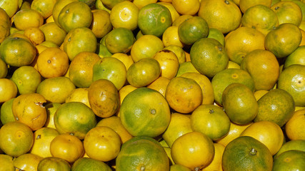 market with local food in split