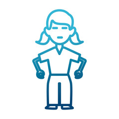 Woman relaxing with eyes closed icon vector illustration graphic design