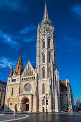 Fototapeta na wymiar Budapest, Matthiaskirche