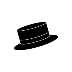 Vintage hat male icon vector illustration graphic design