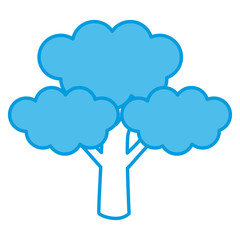 Broccoli fresh vegetable icon vector illustration graphic design