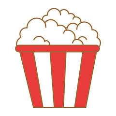 delicious pop corn icon