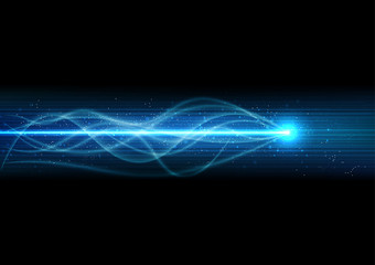 vector background abstract technology communication data Science