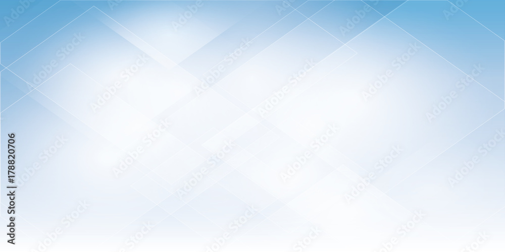 Wall mural blue abstract background geometry shine and layer element vector