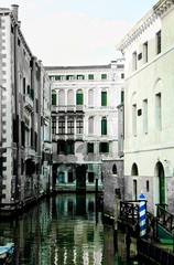 Empty Venice Canal