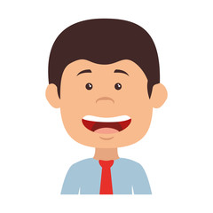 businessman avatar character icon