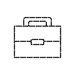 Fototapeta na wymiar Business briefcase symbol icon vector illustration graphic design