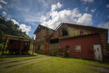Antiga esta&ccedil;&atilde;o de trem