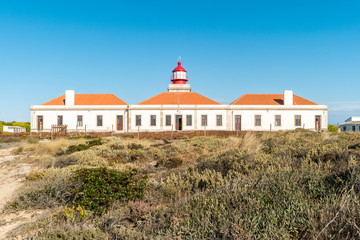 Fototapeta na wymiar Cabo do Sardao lighthouse