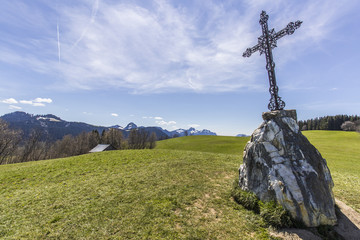Croix du Mont Benand en Haute Savoie