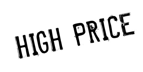 High Price rubber stamp. Grunge design with dust scratches. Effects can be easily removed for a clean, crisp look. Color is easily changed.