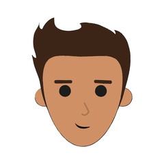 Fototapeta premium man happy cartoon full body icon image vector illustration design