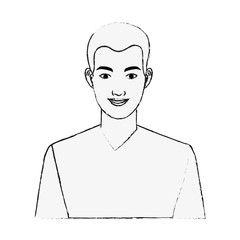 businessman handsome portrait icon image vector illustration design