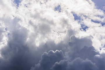 Fototapeta premium Blue sky and cloud.