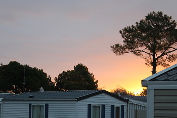 coucher de soleil