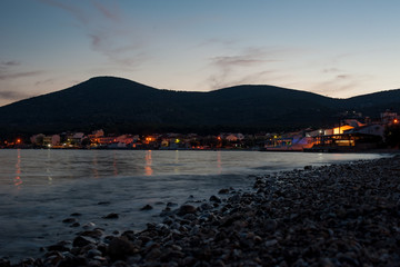 Strand Ireon am Abend