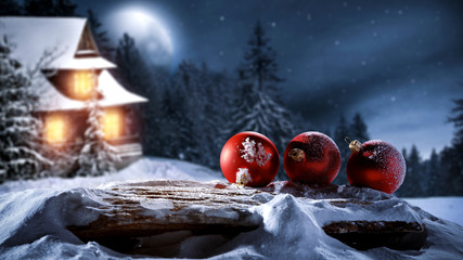 snow background and winter time 