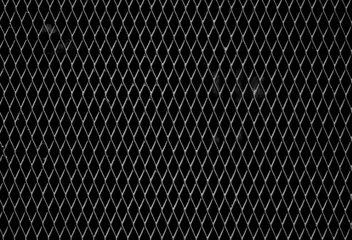 Photo sur Plexiglas Métal Caillebotis en acier - monochrome