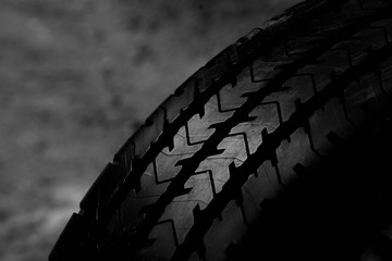 Tire texture - background